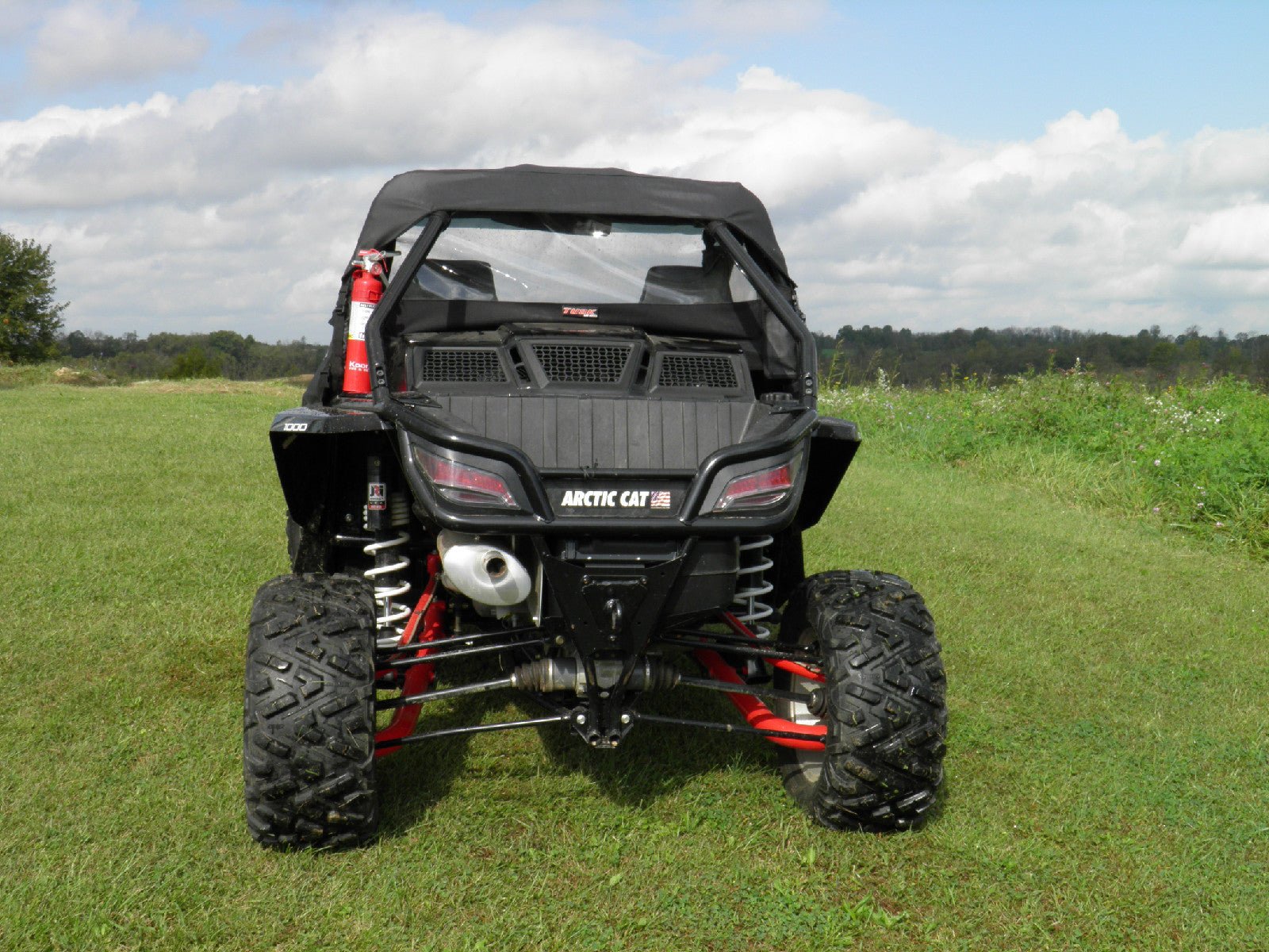 Wildcat X Rear Radiator Arctic Cat Wildcat X 1000 - Soft Back Panel – 3 Star UTV