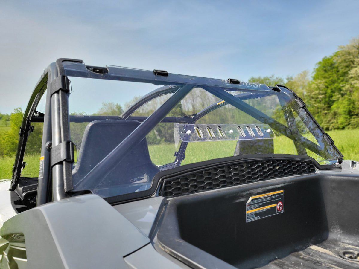 Arctic Cat Wildcat XX 2-Seater - Lexan Back Panel with Clamp and Vent ...