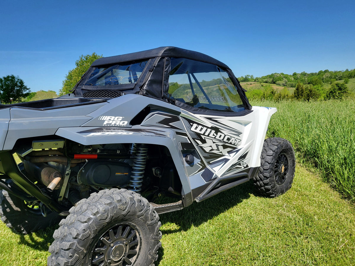 Wildcat Xx Steering Rack Arctic Cat Wildcat XX 2-Seater - Full Cab Enclosure for Hard Windshiel ...