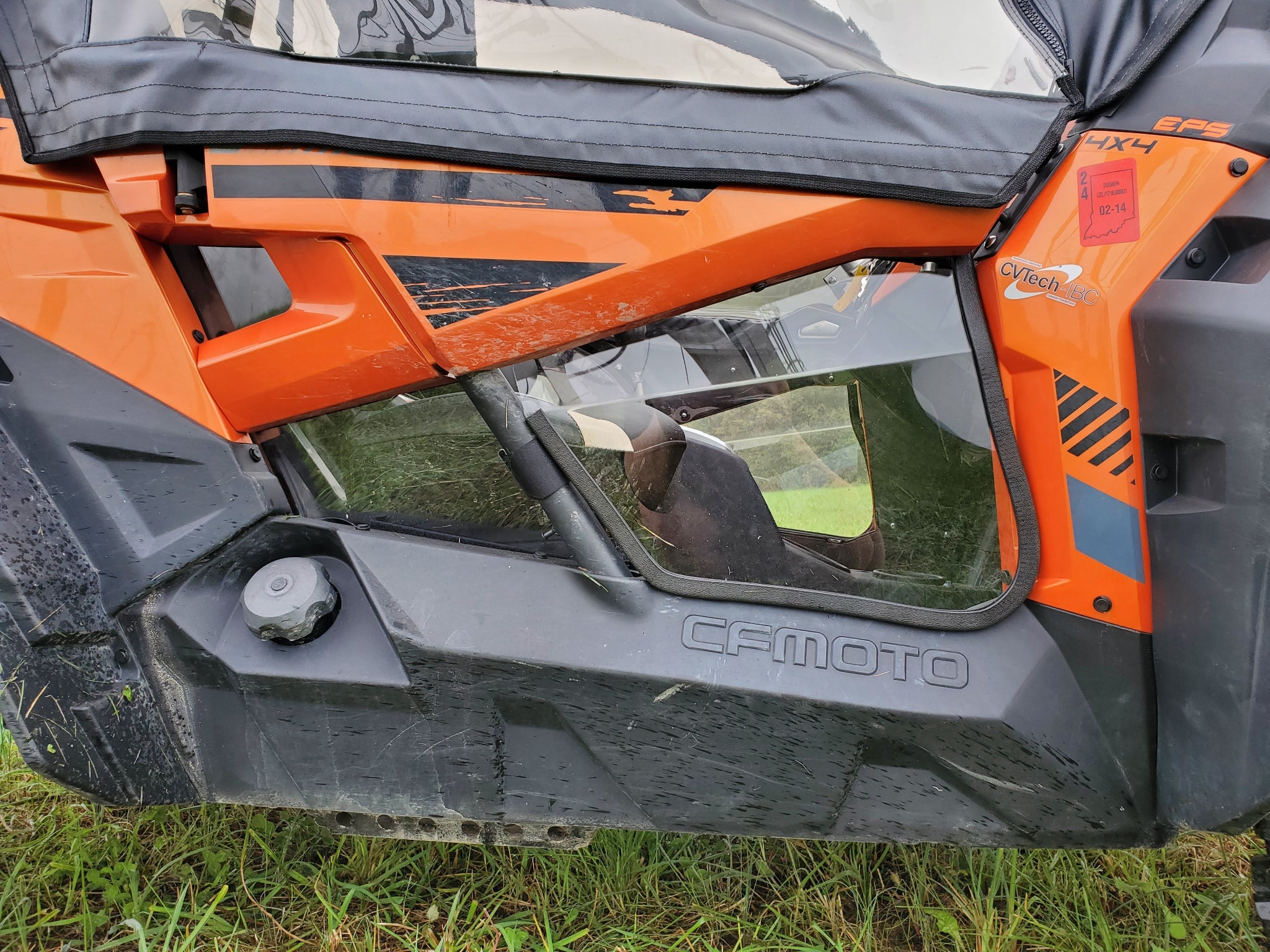Lexan Inserts CFMoto ZForce 500/800/1000 - Lexan Lower Door Inserts w/Tint Option – 3 ...