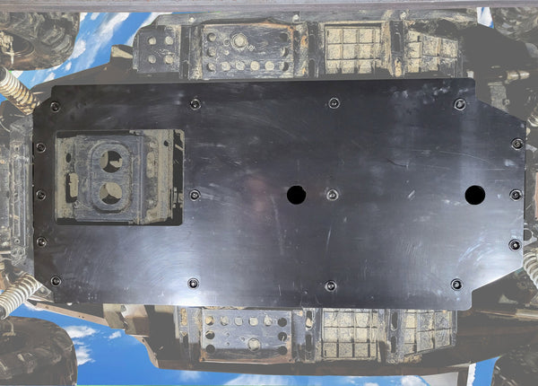 冷凍PS200 F50 H10 CFMoto ZForce 500/800/1000 HDPE Skid Plate – 3 Star UTV