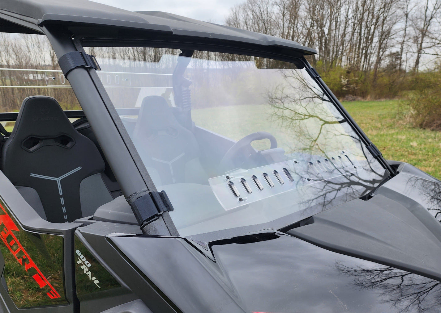 CFMoto ZForce 800 Trail/950 Trail & Sport 1 Piece Windshield 3 Star UTV