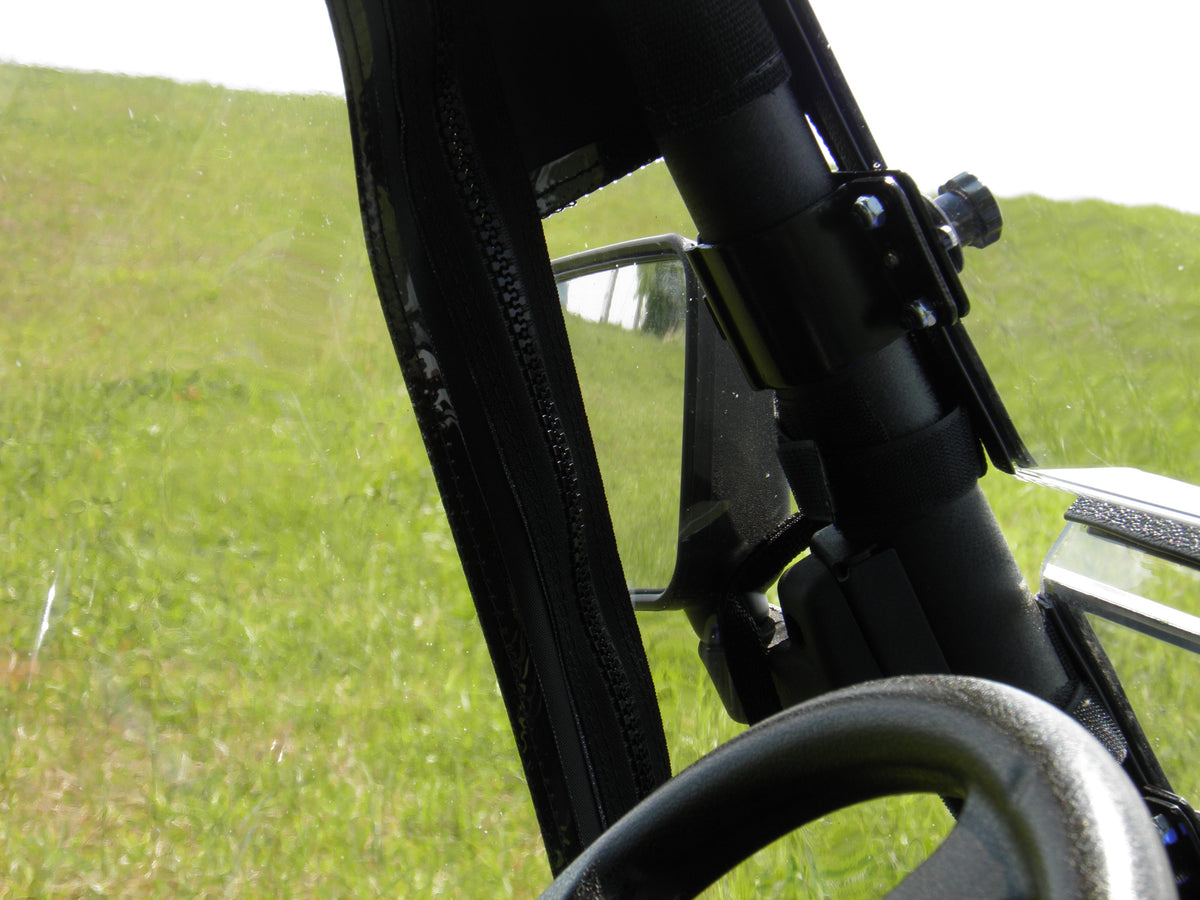 Axis 750 Rear Window HiSun HS 750 Crew/Axis 750 Crew - 2 Pc Windshield with Vent, Clamp, an ...