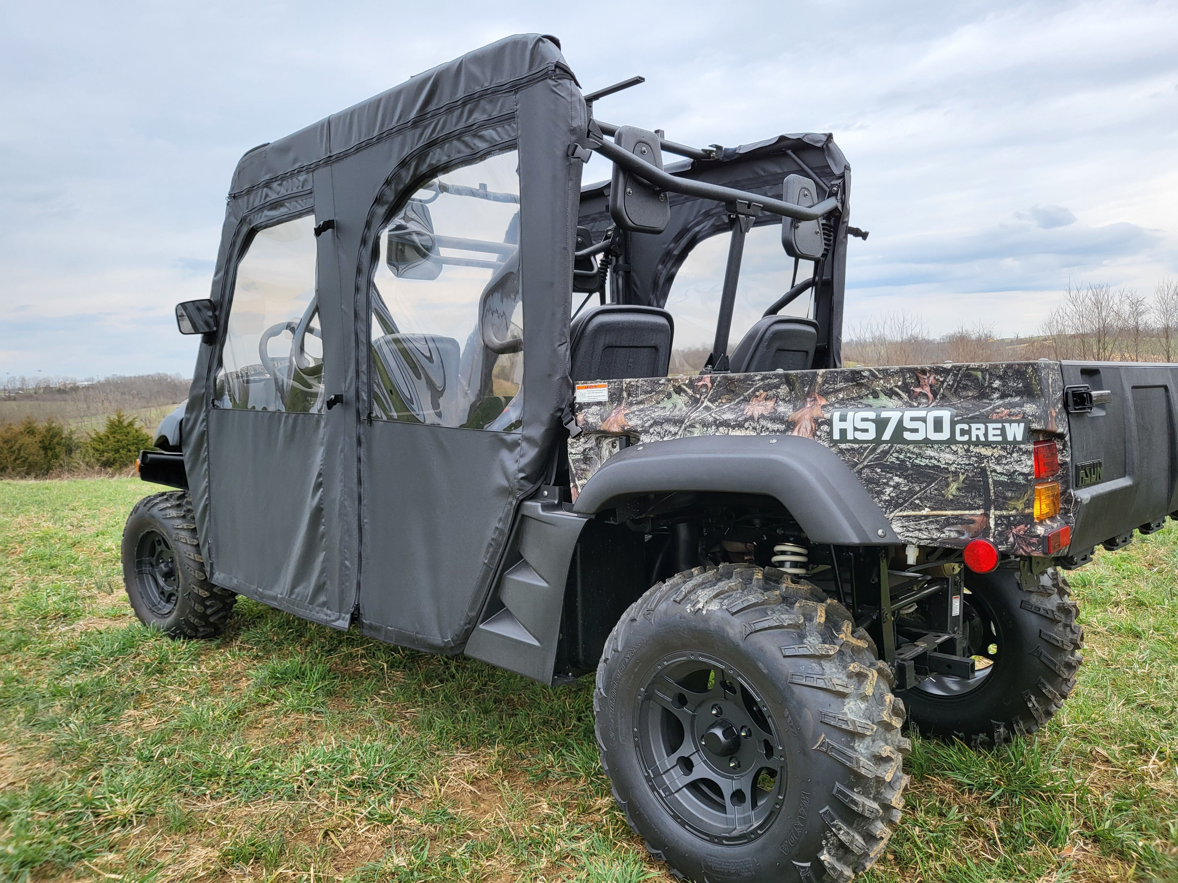 Axis 750 Rear Window HiSun HS 750 Crew/Axis 750 Crew - Soft Doors – 3 Star UTV