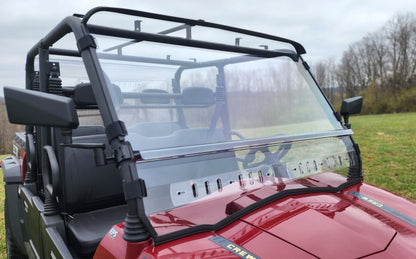 HiSun Sector 1000 Crew - 2 Pc Windshield with Vent, Clamp, and Hard Coat Options - 3 Star UTV