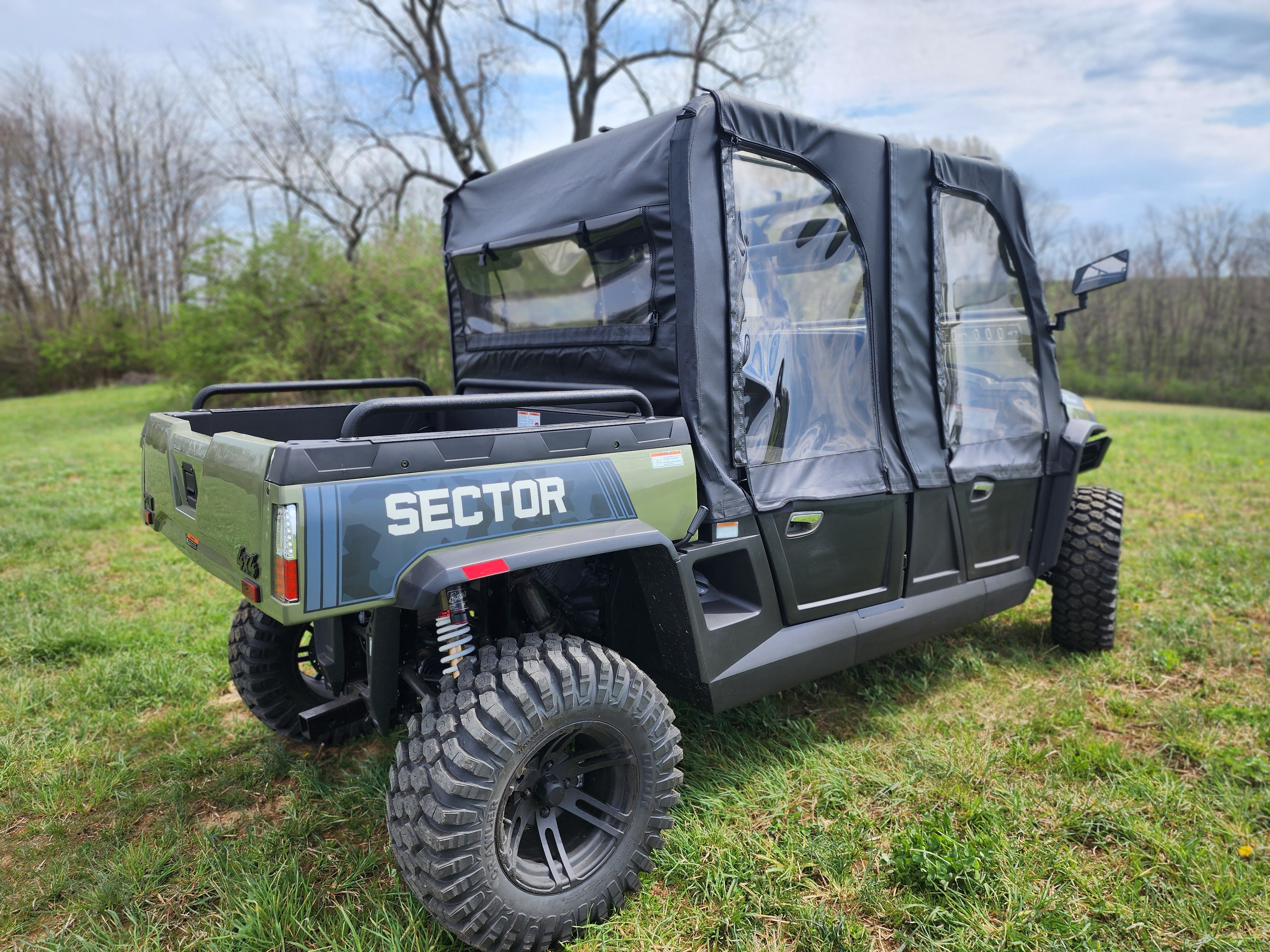 HiSun Sector 750 Crew - Door/Rear Window Combo – 3 Star UTV