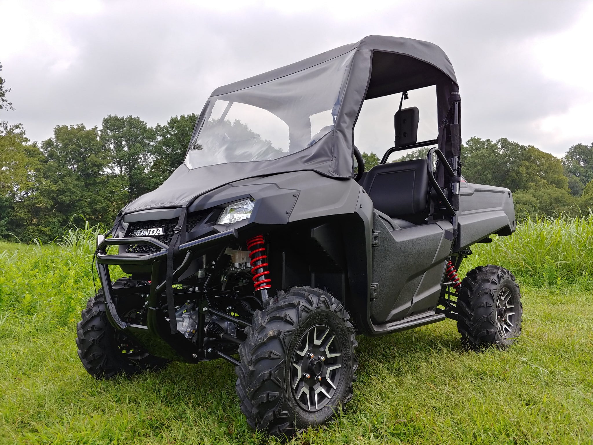 Honda Pioneer 700 2-Seater - Vinyl Windshield/Top/Rear Combo – 3 Star UTV