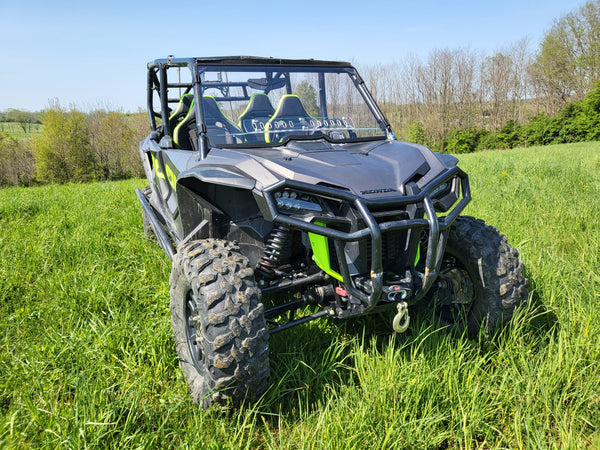 Honda Talon 4-Seater - 1 Pc Windshield w/Vent, Clamp, and Hard