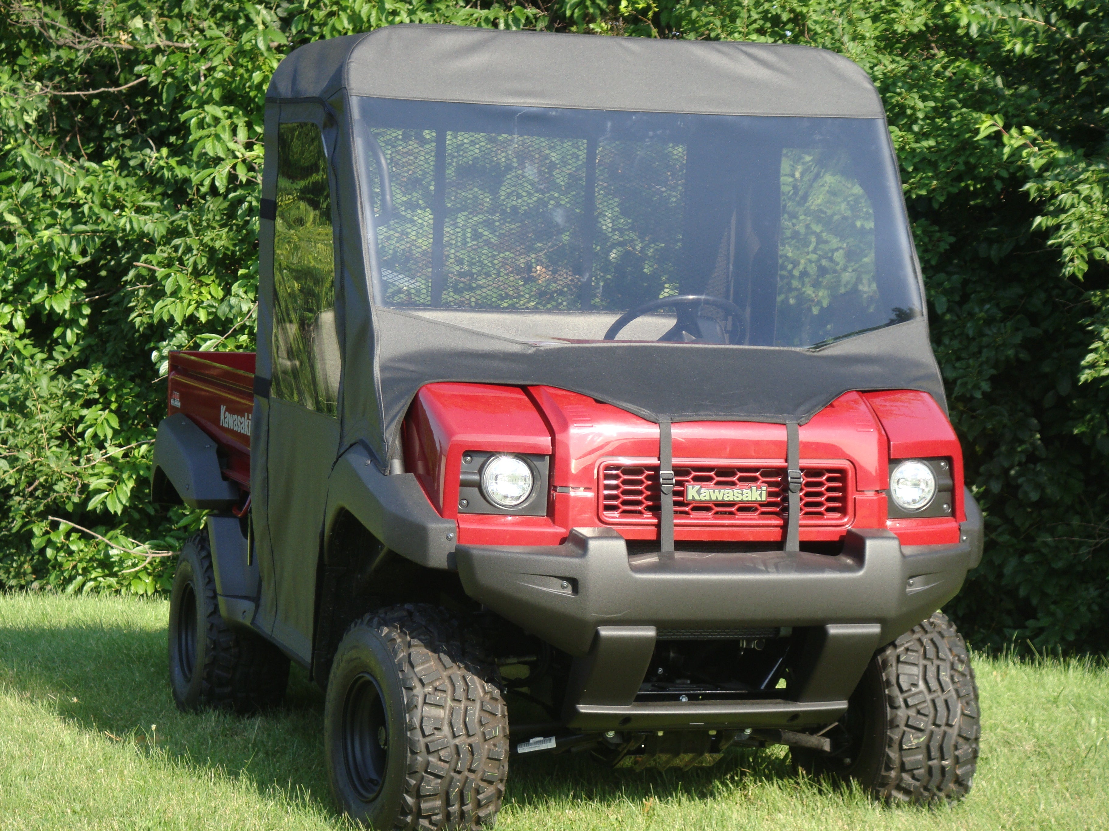 Kawasaki Mule 4000/4010 - Full Cab Enclosure with Vinyl Windshield – 3 ...