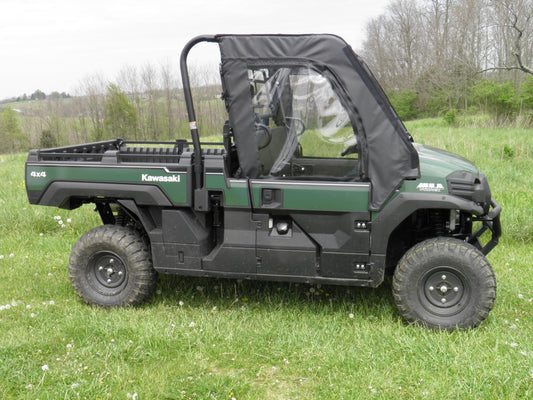 Kawasaki Pro FX - Full Cab for Hard Windshield with Door, Color and Zip Option - 3 Star UTV