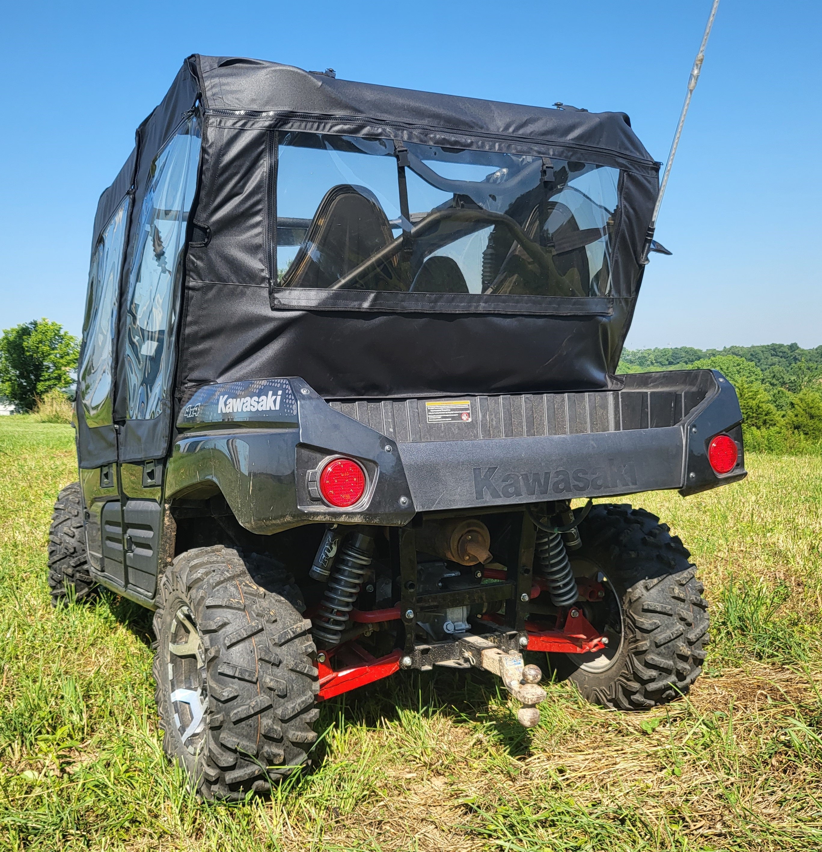 Utv Rear Windows Kawasaki Teryx 4-Seater - Door/Rear Window Combo – 3 Star UTV