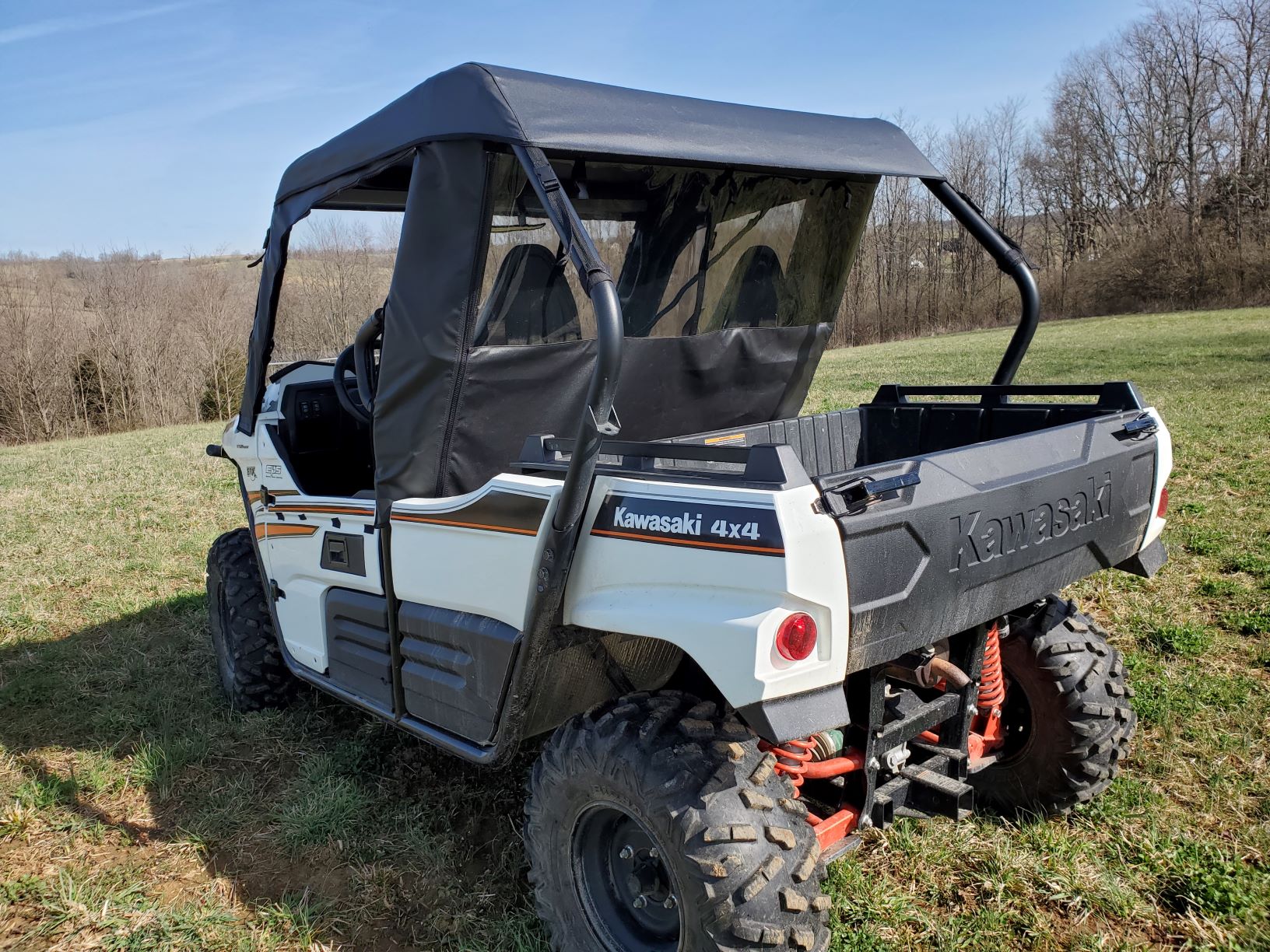 Modular Utv Kawasaki Teryx 800 (2-Seater) - Full Cab Enclosure for Hard Windshield ...