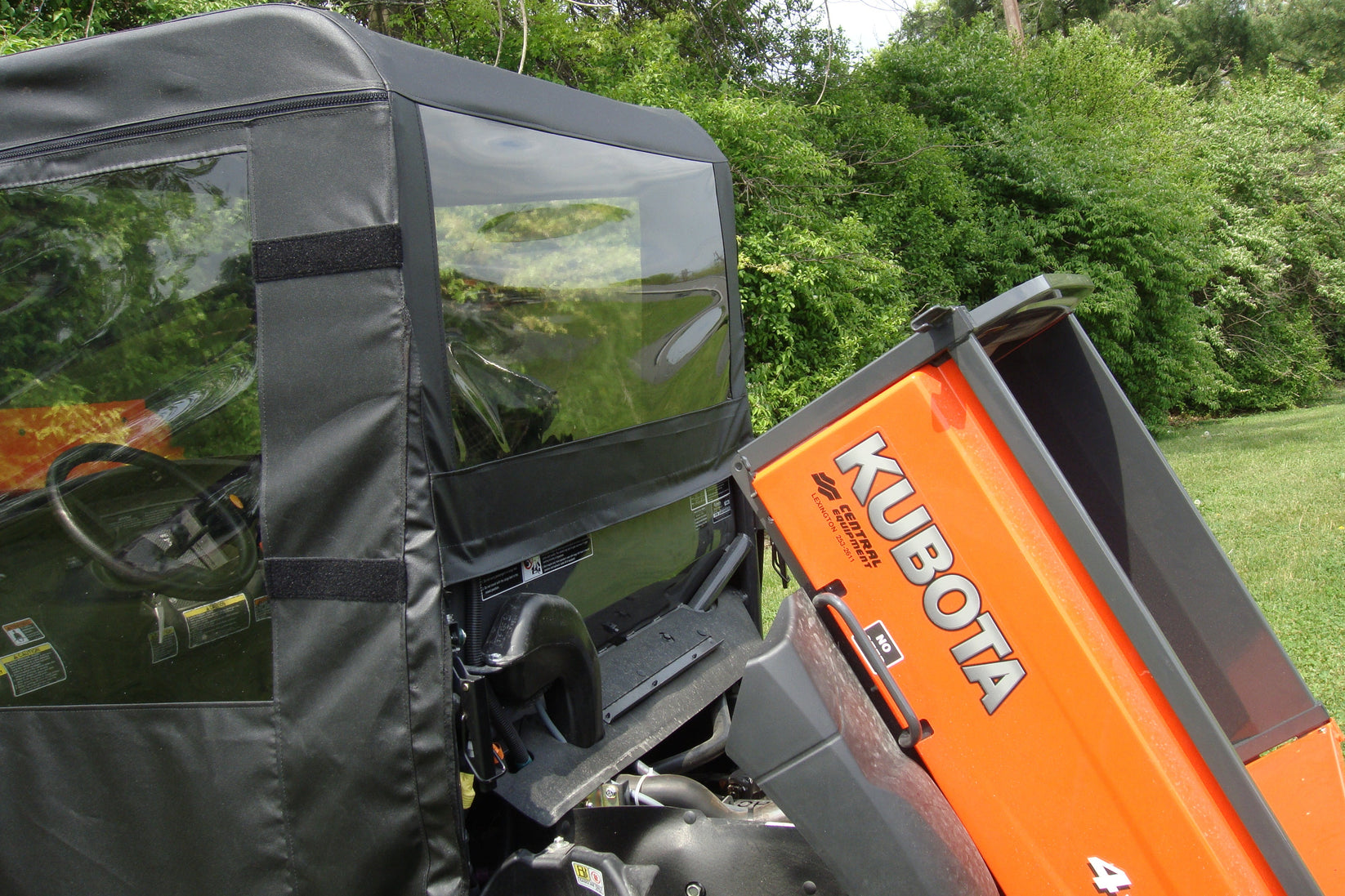 Kubota RTV 400/500/520 Full Cab Enclosure for Hard Windshield 3