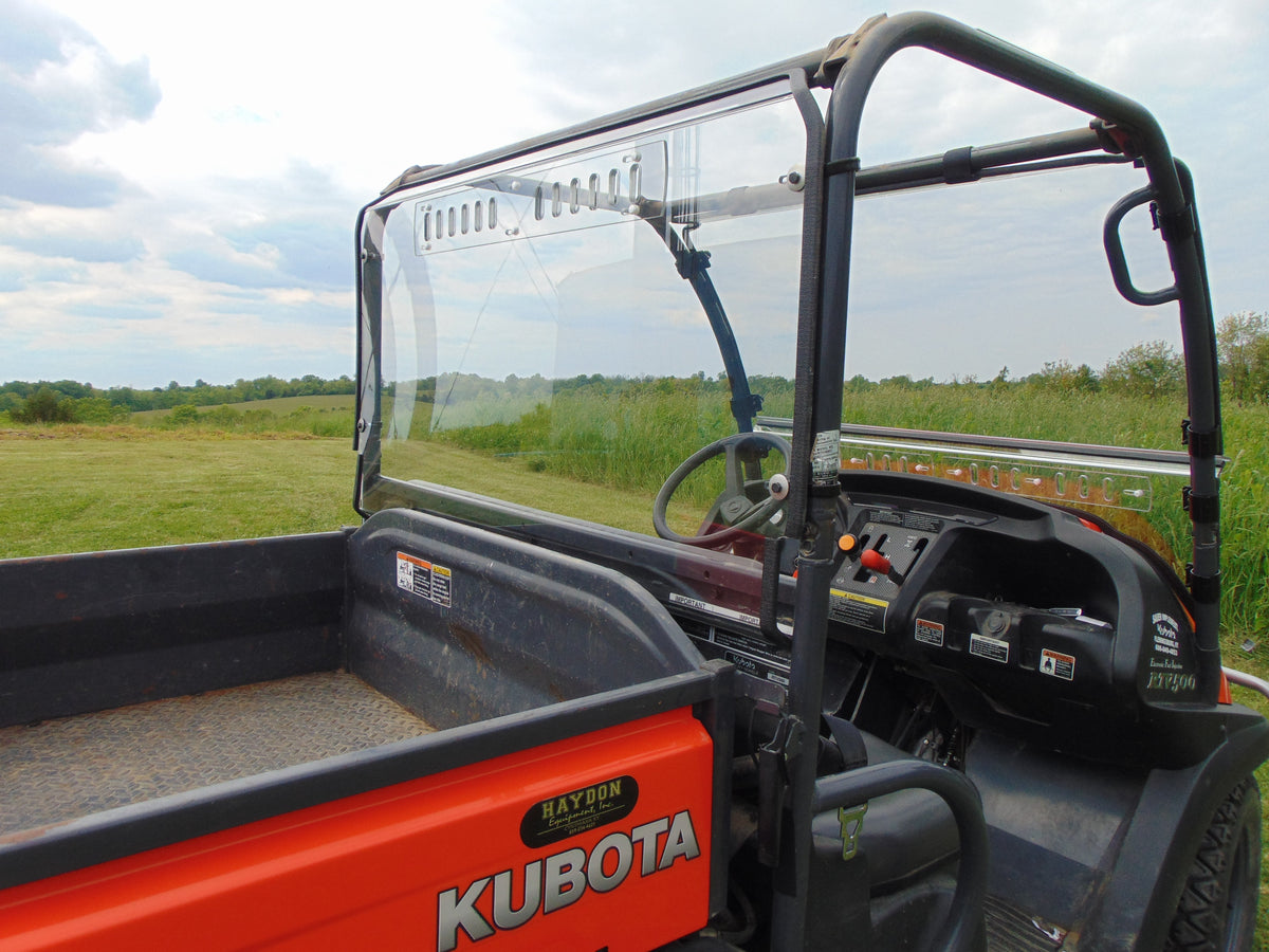 Kubota RTV 400/500/520 - 1 Pc Lexan Back Panel – 3 Star UTV