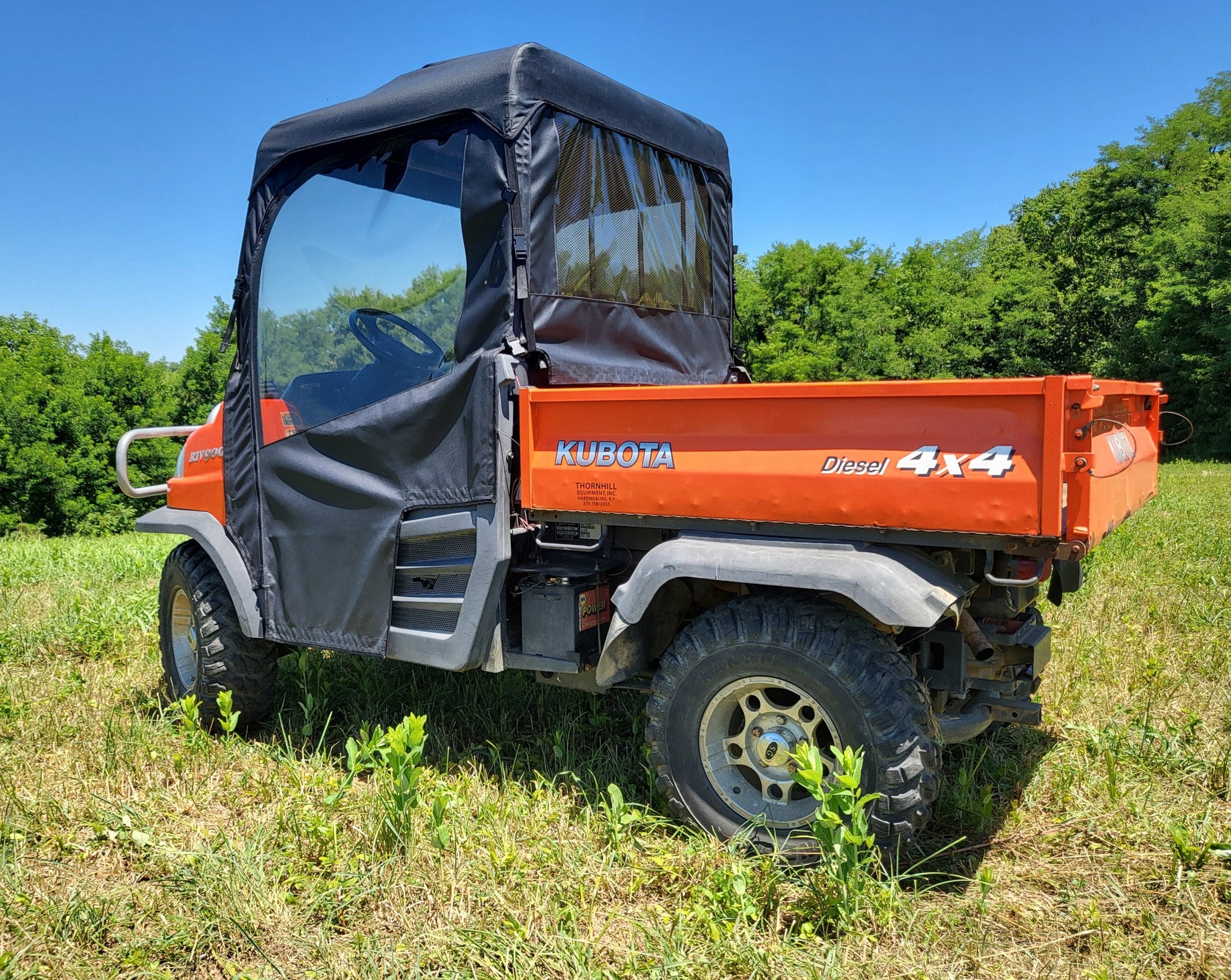 Kubota RTV 900/1120 - Full Cab Enclosure for Hard Windshield – 3 Star UTV