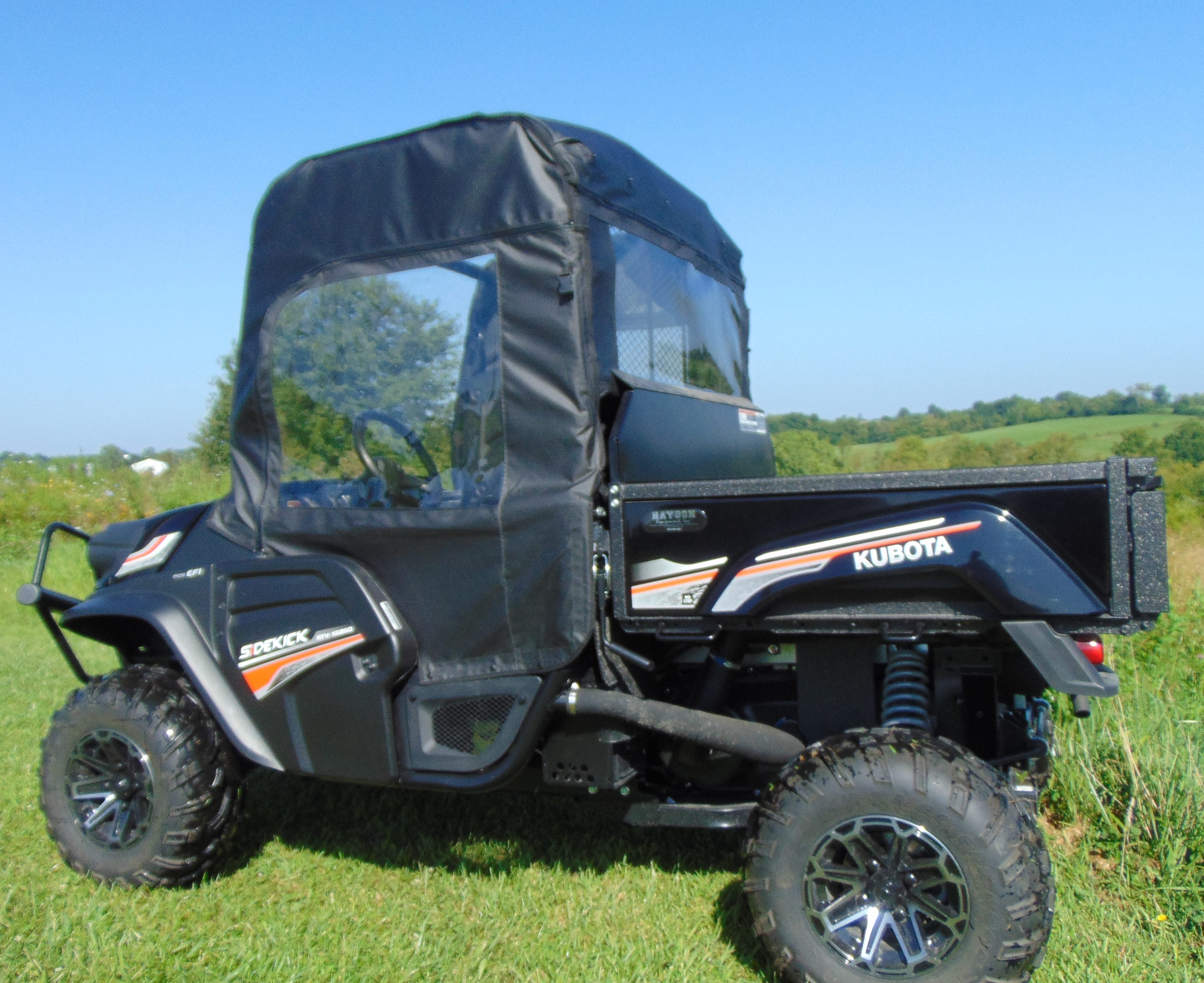 Kubota RTV XG850 (Sidekick) - Door/Rear Window Combo (Half Doors) – 3 ...