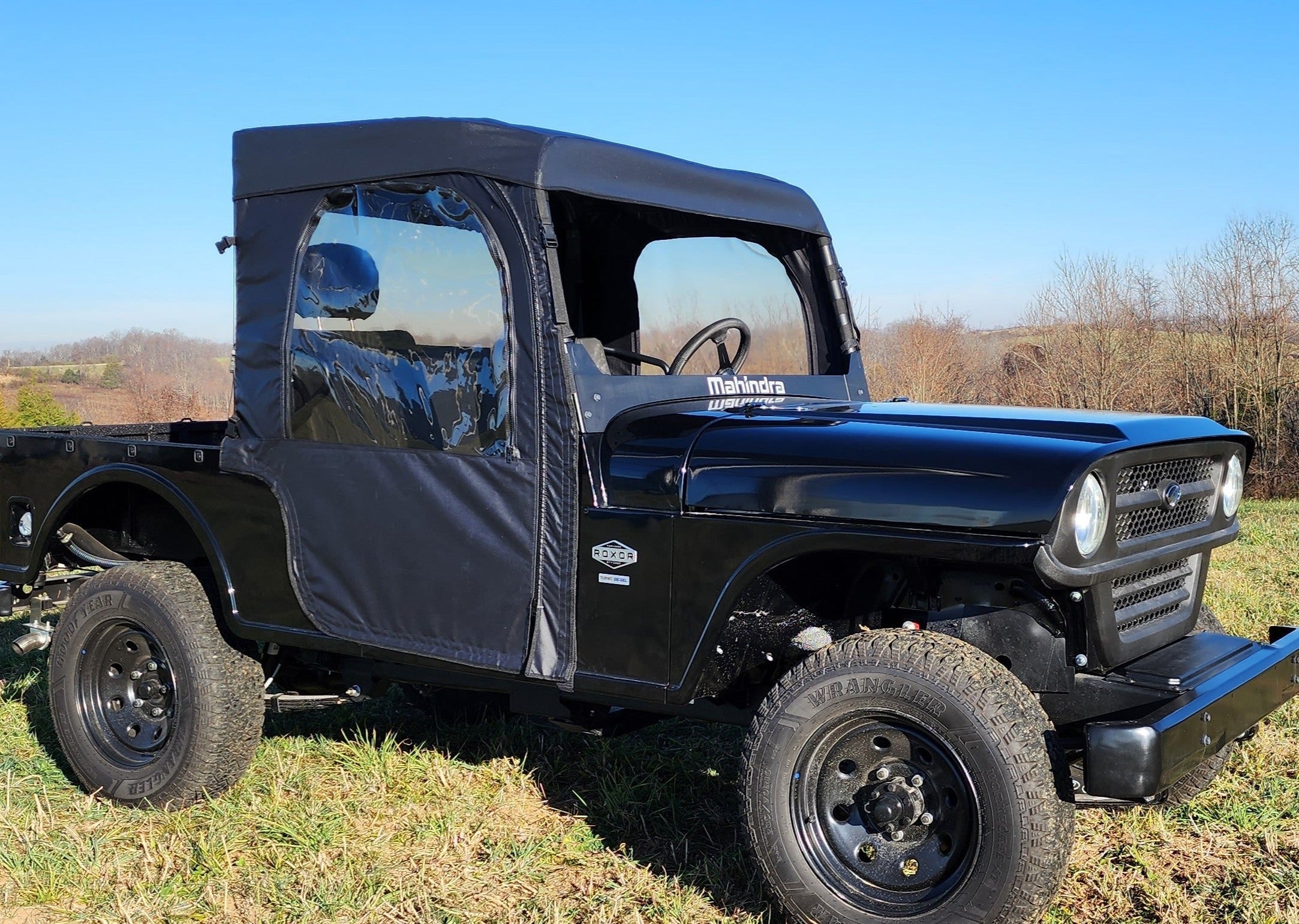 Mahindra Roxor (2022+) - Full Cab Enclosure for Hard Windshield (Full ...
