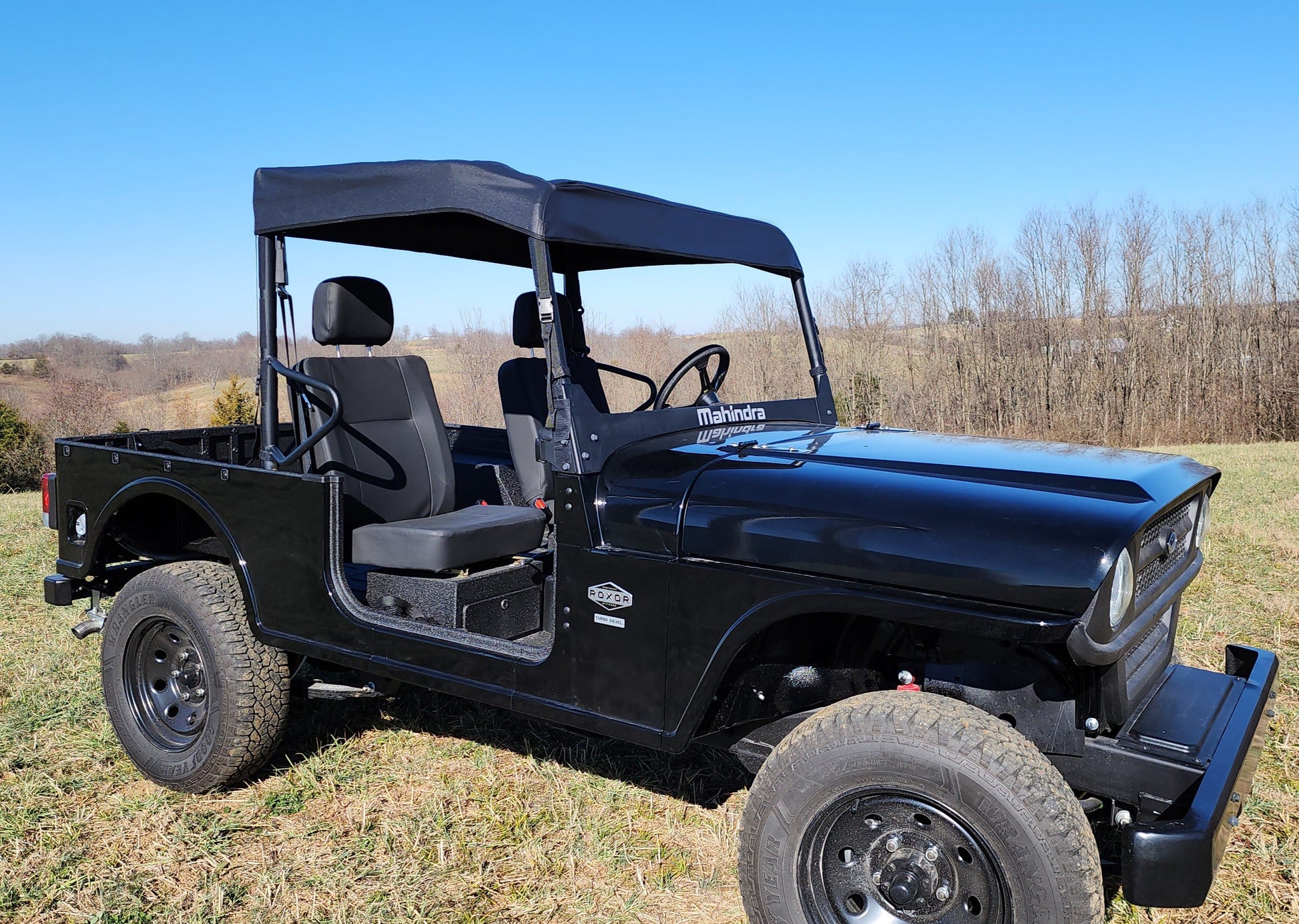 Mahindra Roxor (2022+) - Soft Top for Hard Windshield – 3 Star UTV
