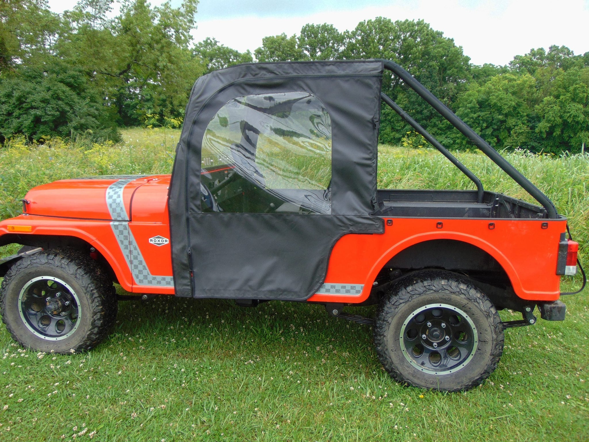 Mahindra Roxor - Full Cab Enclosure for Hard Windshield (Full Doors ...