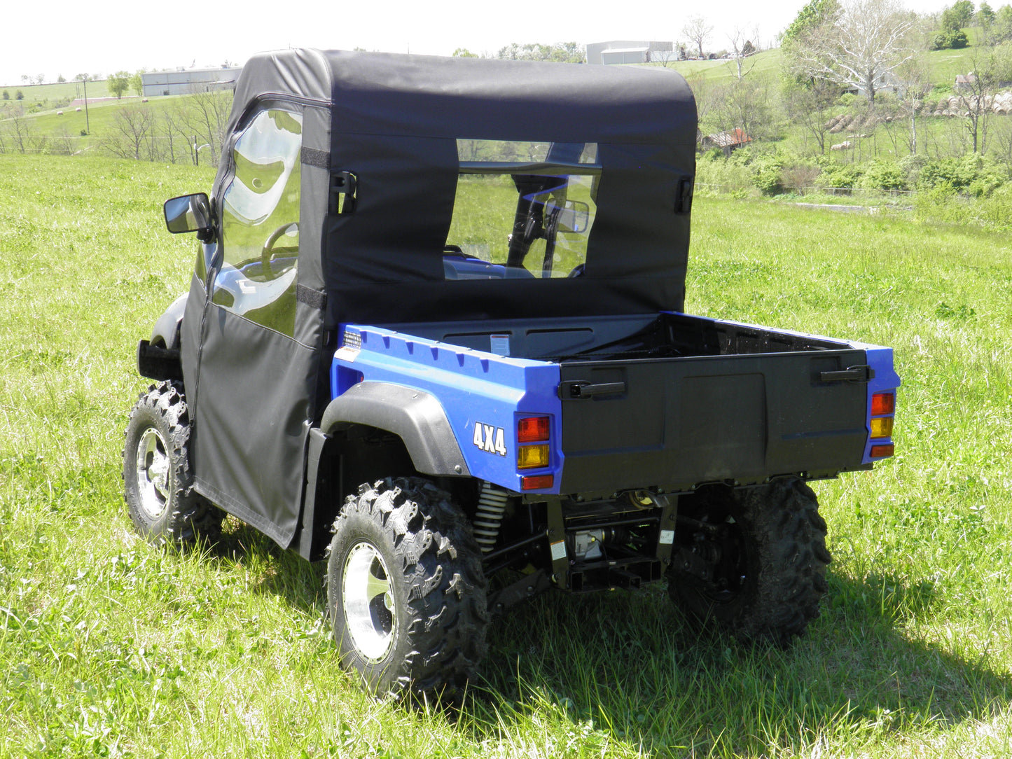 Massimo 500/700 - Full Cab for Hard Windshield with Color, Door Length and Zip Window Options - 3 Star UTV