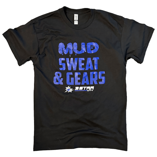"Mud, Sweat & Gears" T-Shirt - 3 Star UTV