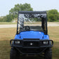 New Holland Rustler 115 - 2 Piece Vented Windshield w/Clamp and Hard Coat Options - 3 Star UTV