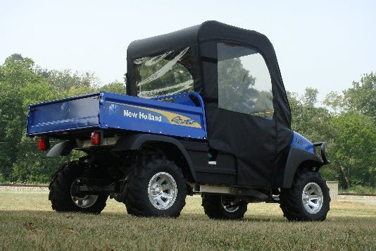 New Holland Rustler 115 - Door/Rear Window Combo with Color and Zip Wi ...