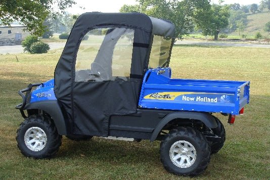 New Holland Rustler 115 - Door/Rear Window Combo with Color and Zip Wi ...