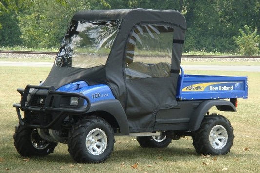 New Holland Rustler 120/125 - Full Cab Enclosure w/Vinyl Windshield with Color and Zip Window Options - 3 Star UTV
