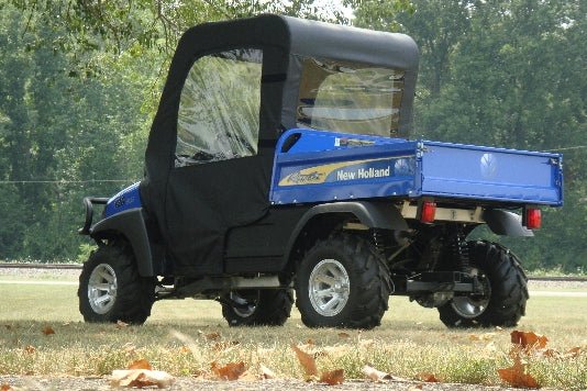 New Holland Rustler 120/125 - Full Cab Enclosure w/Vinyl Windshield with Color and Zip Window Options - 3 Star UTV