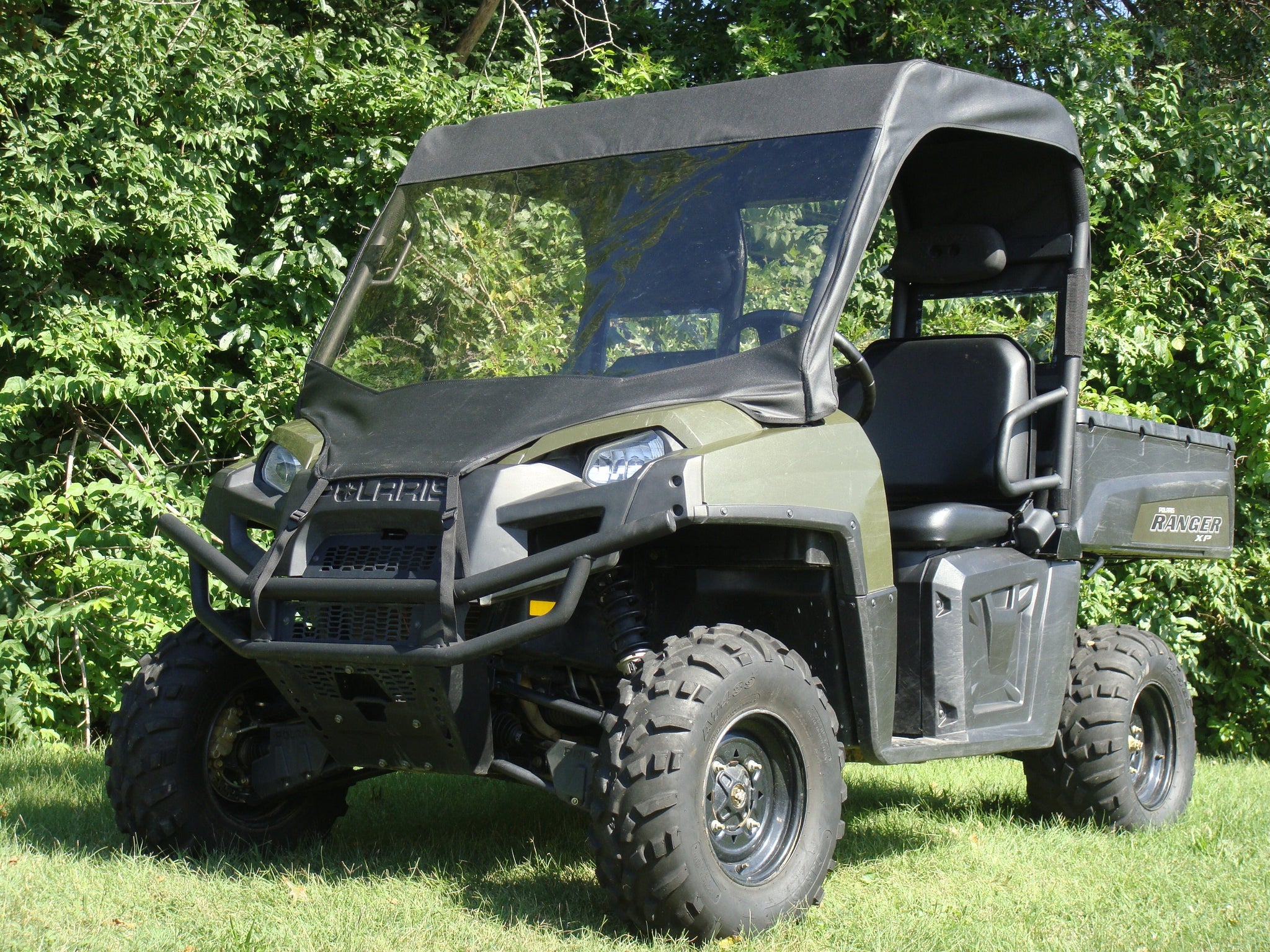 Polaris Full-Size Ranger 2-Seater 500/700/800 - 2 Pc Scratch-Resistant Windshield main image 1