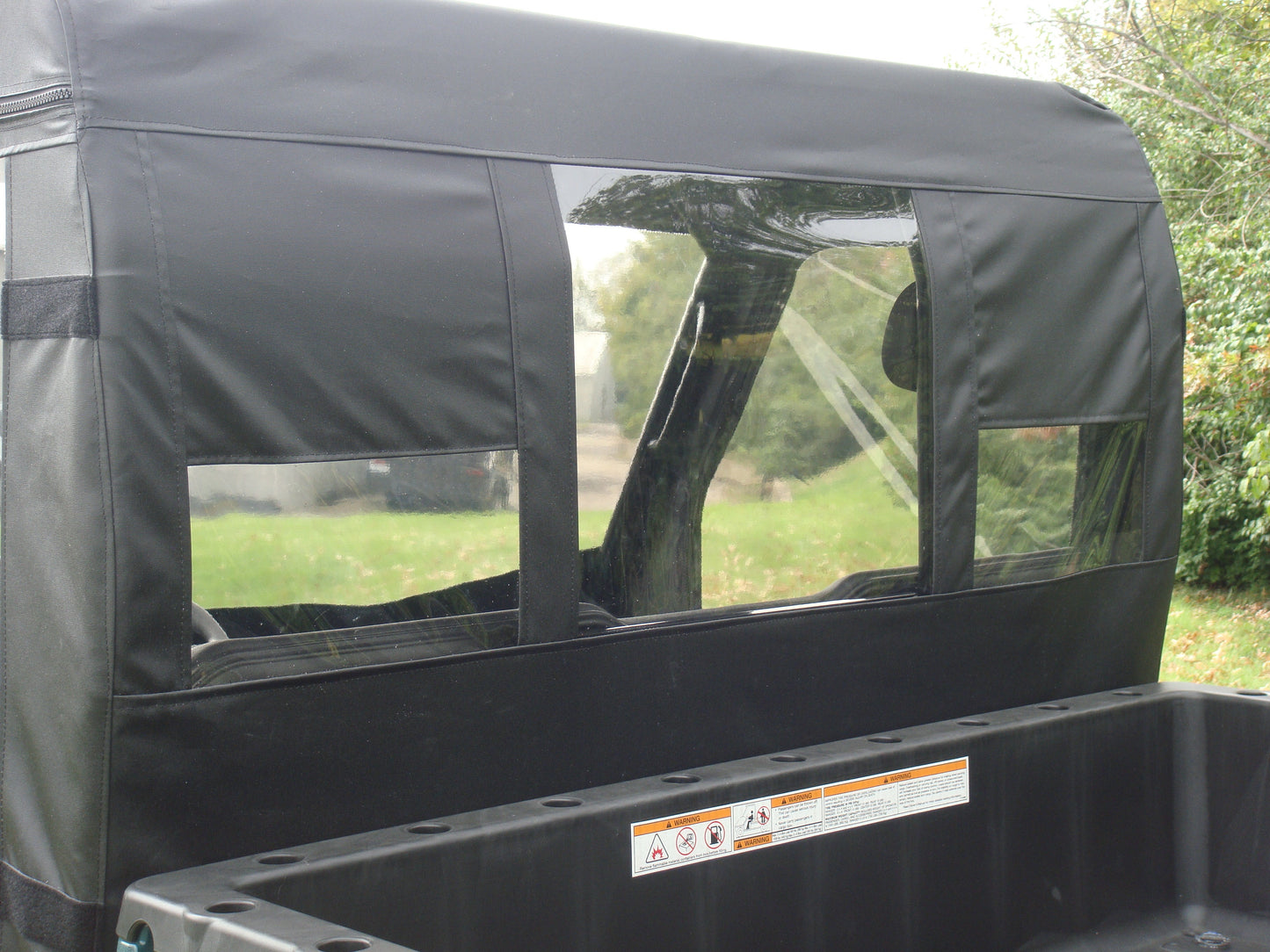 Polaris Ranger 2-Passenger 500-700 (2002-2008) Full Cab Enclosure with Vinyl Windshield - 3 Star UTV