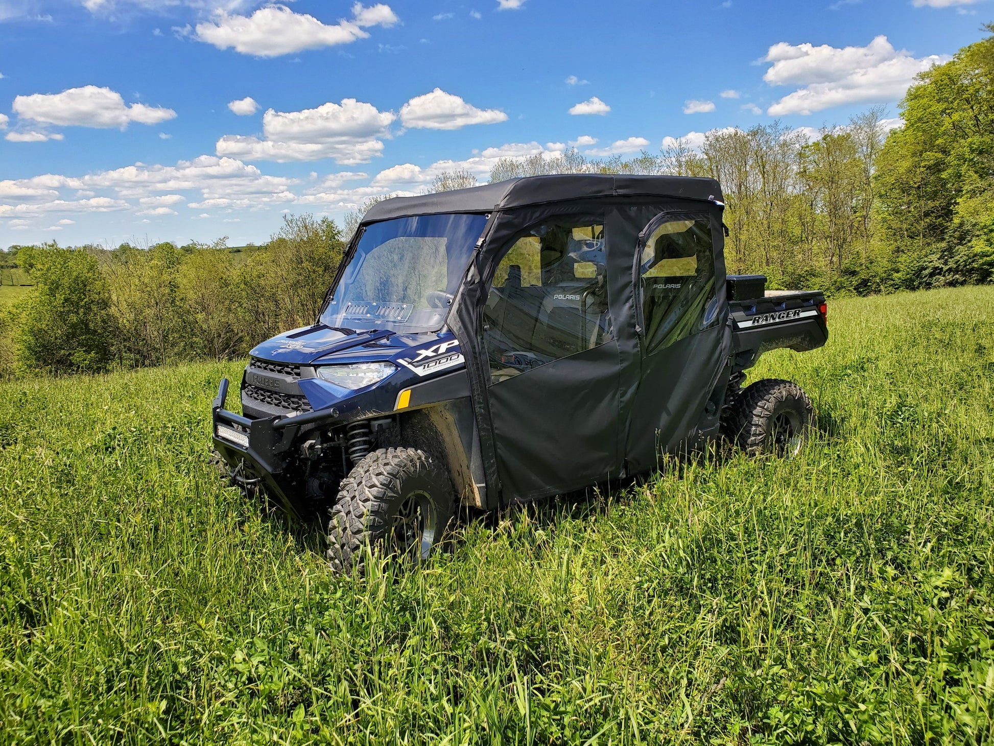 Polaris Ranger Crew 1000 - Soft Doors – 3 Star UTV