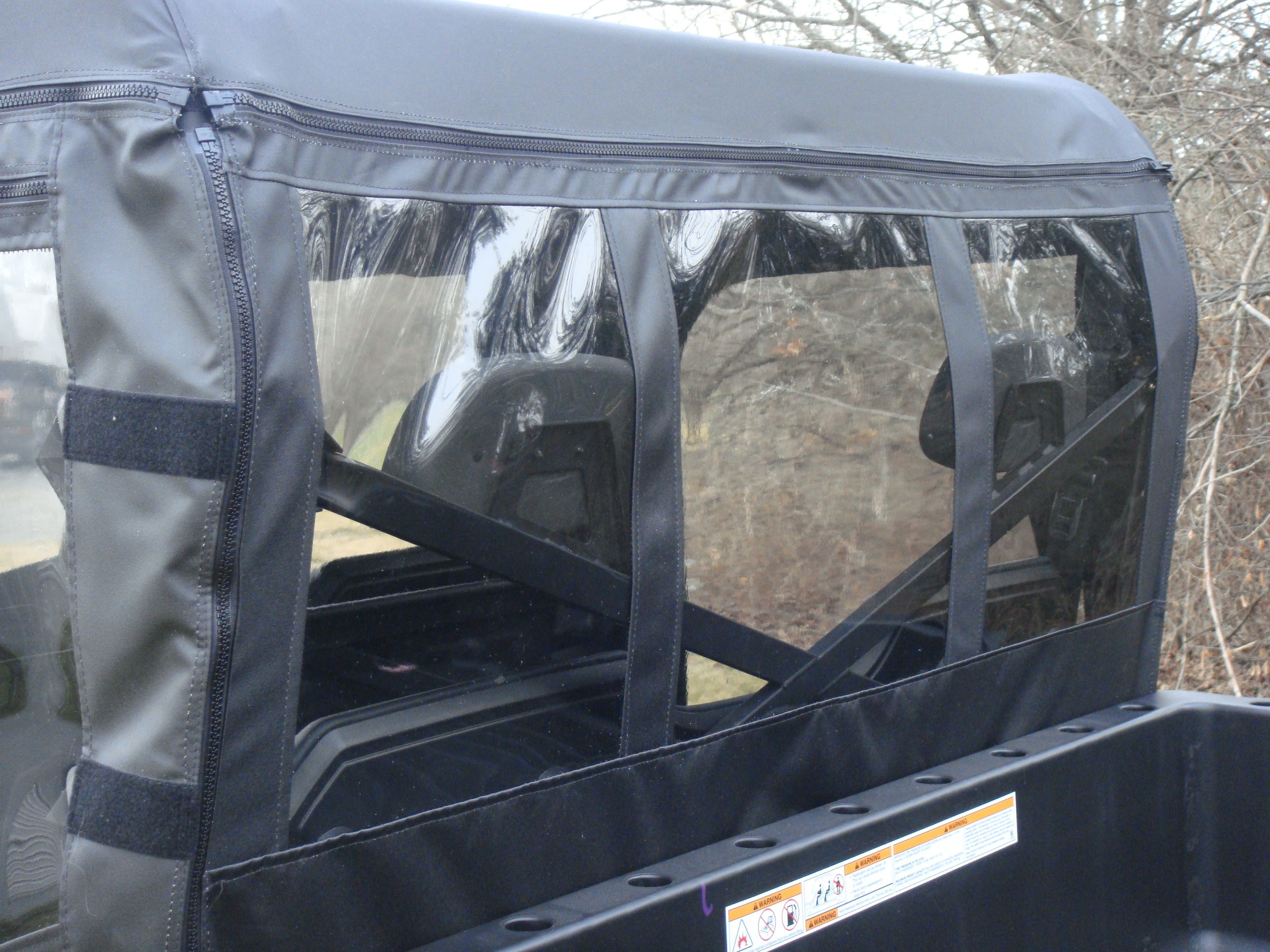 Polaris Ranger Crew 700 (2008-2009) - Soft Back Panel – 3 Star UTV