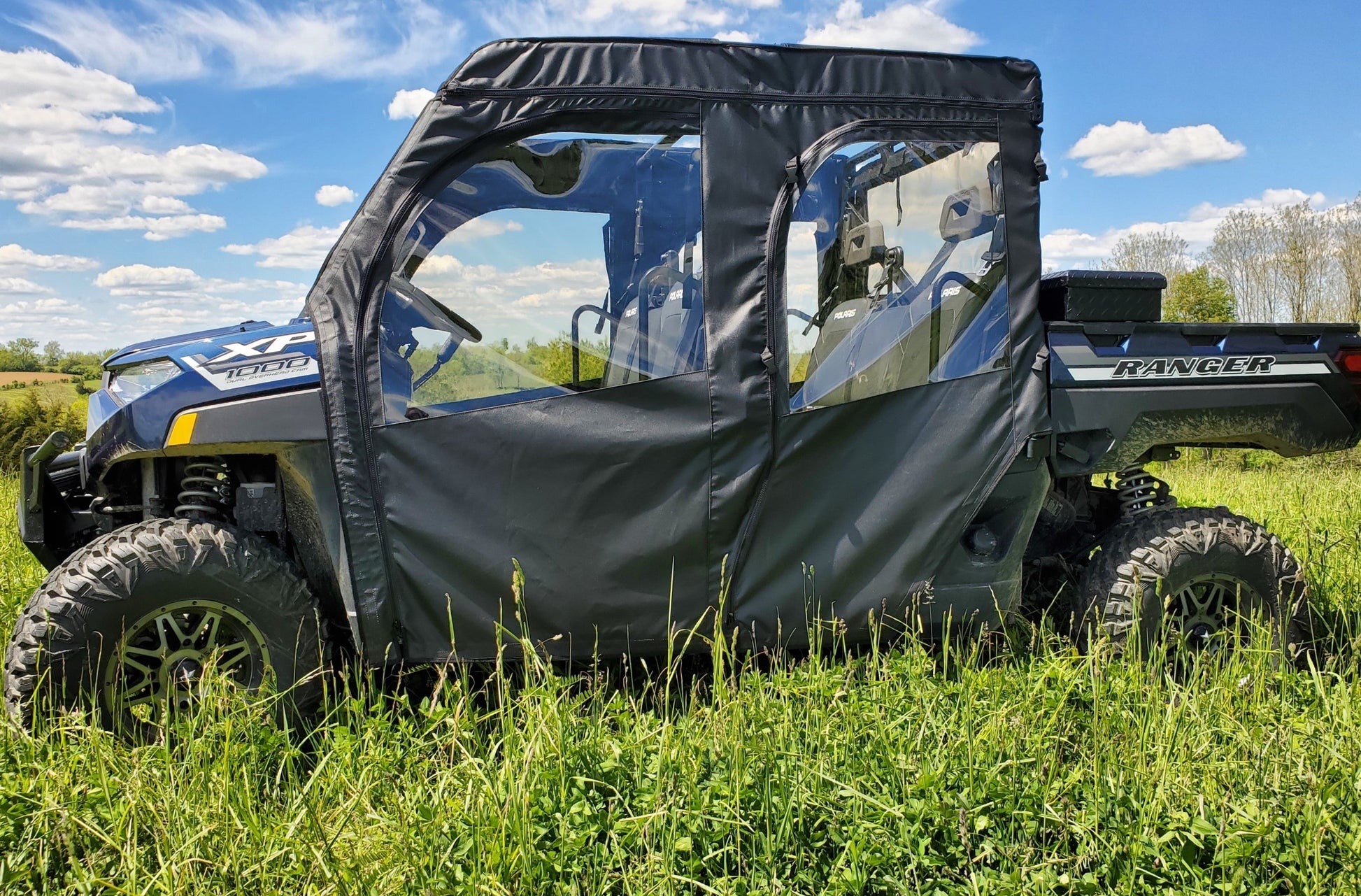 Polaris Ranger Mid-Size Crew - Soft Doors – 3 Star UTV