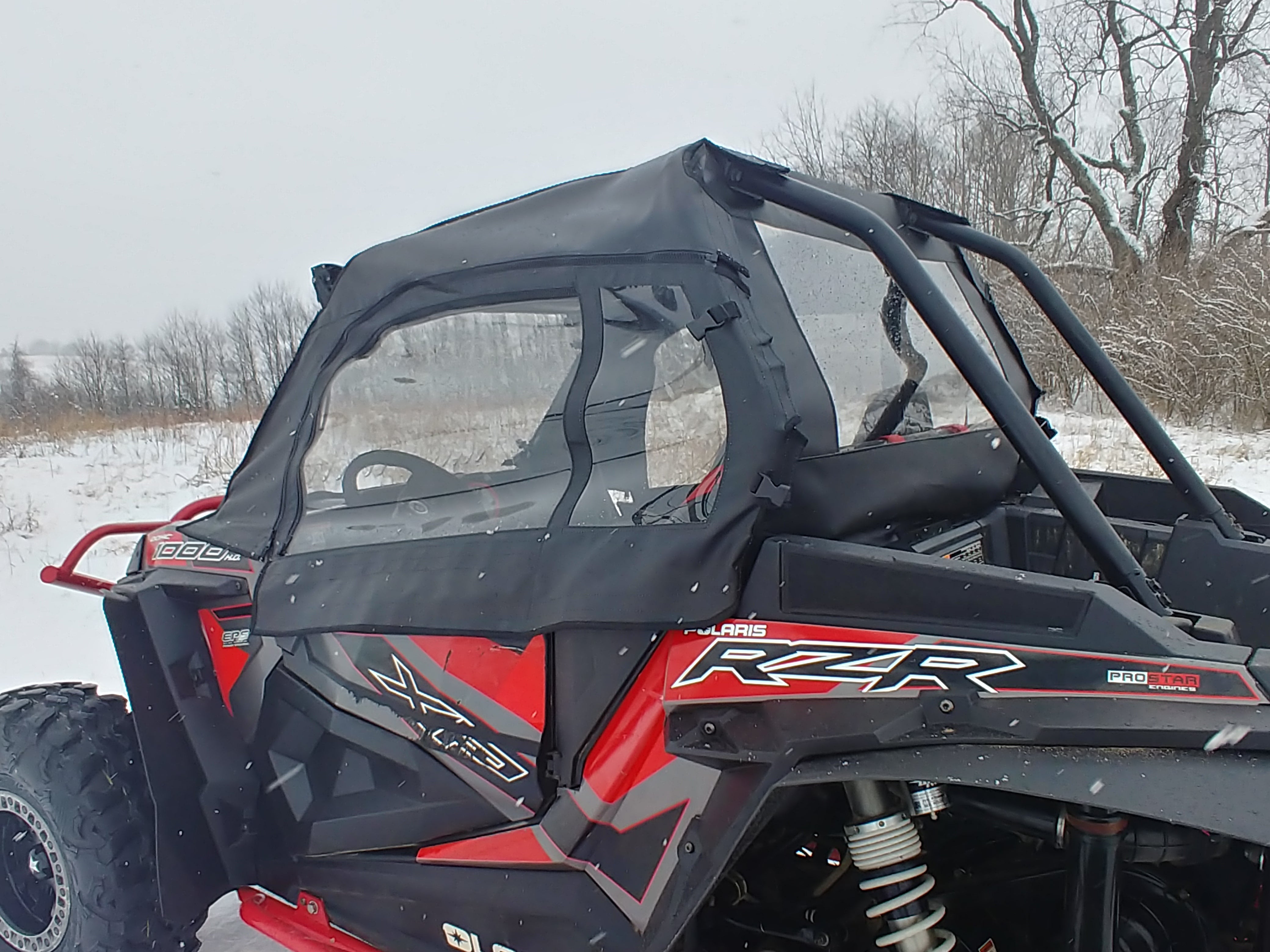 Polaris RZR 1000 - Full Cab Enclosure for Hard Windshield – 3 Star UTV