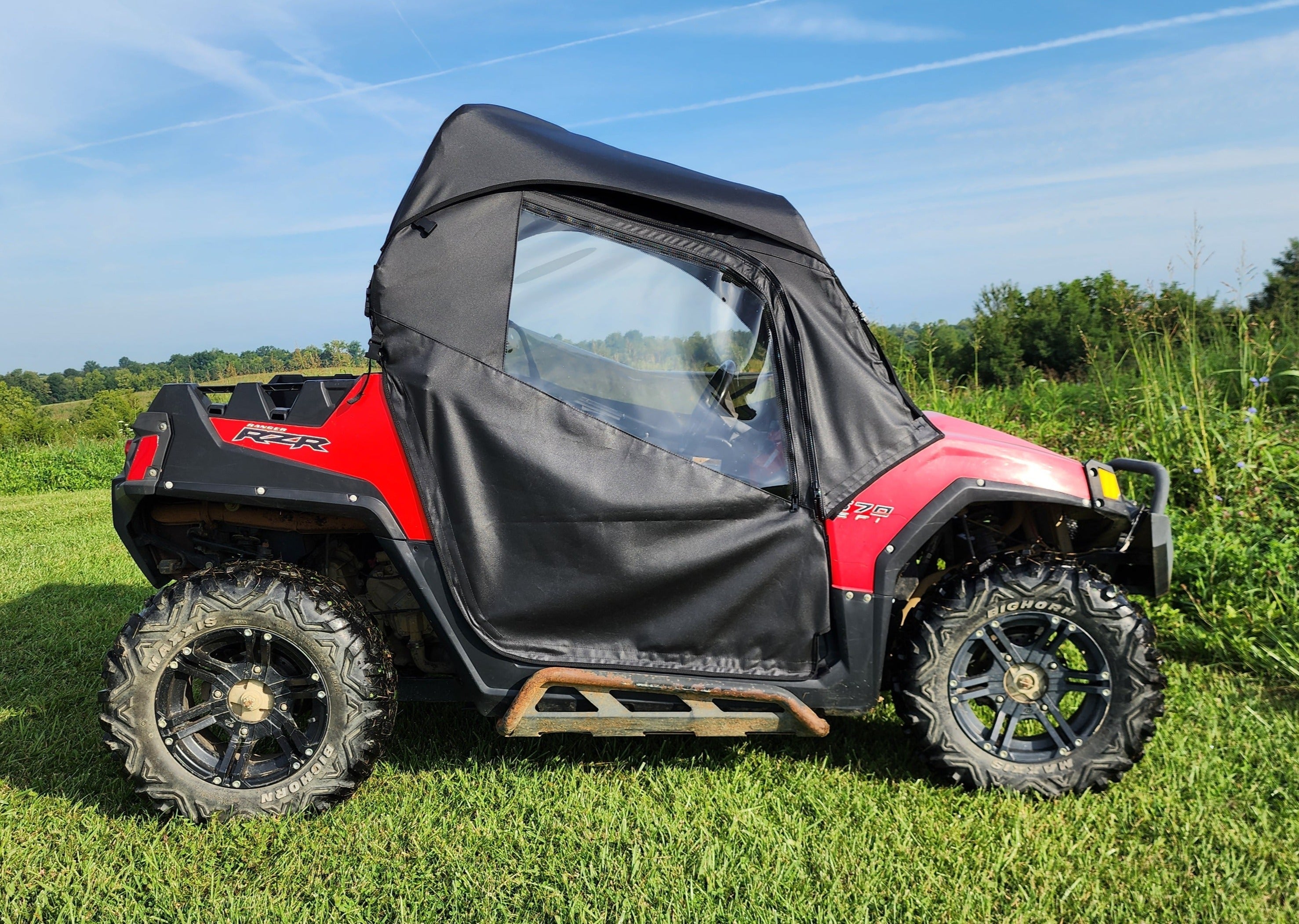 Polaris RZR 570/800/900 - Full Cab Enclosure for Hard Windshield – 3 ...