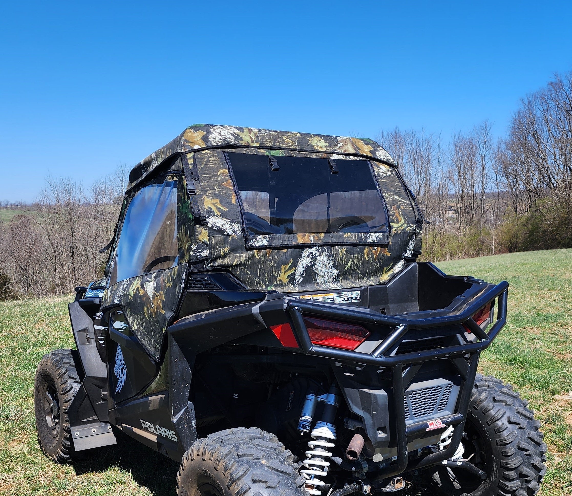Polaris RZR 900 - Full Cab Enclosure for Hard Windshield – 3 Star UTV