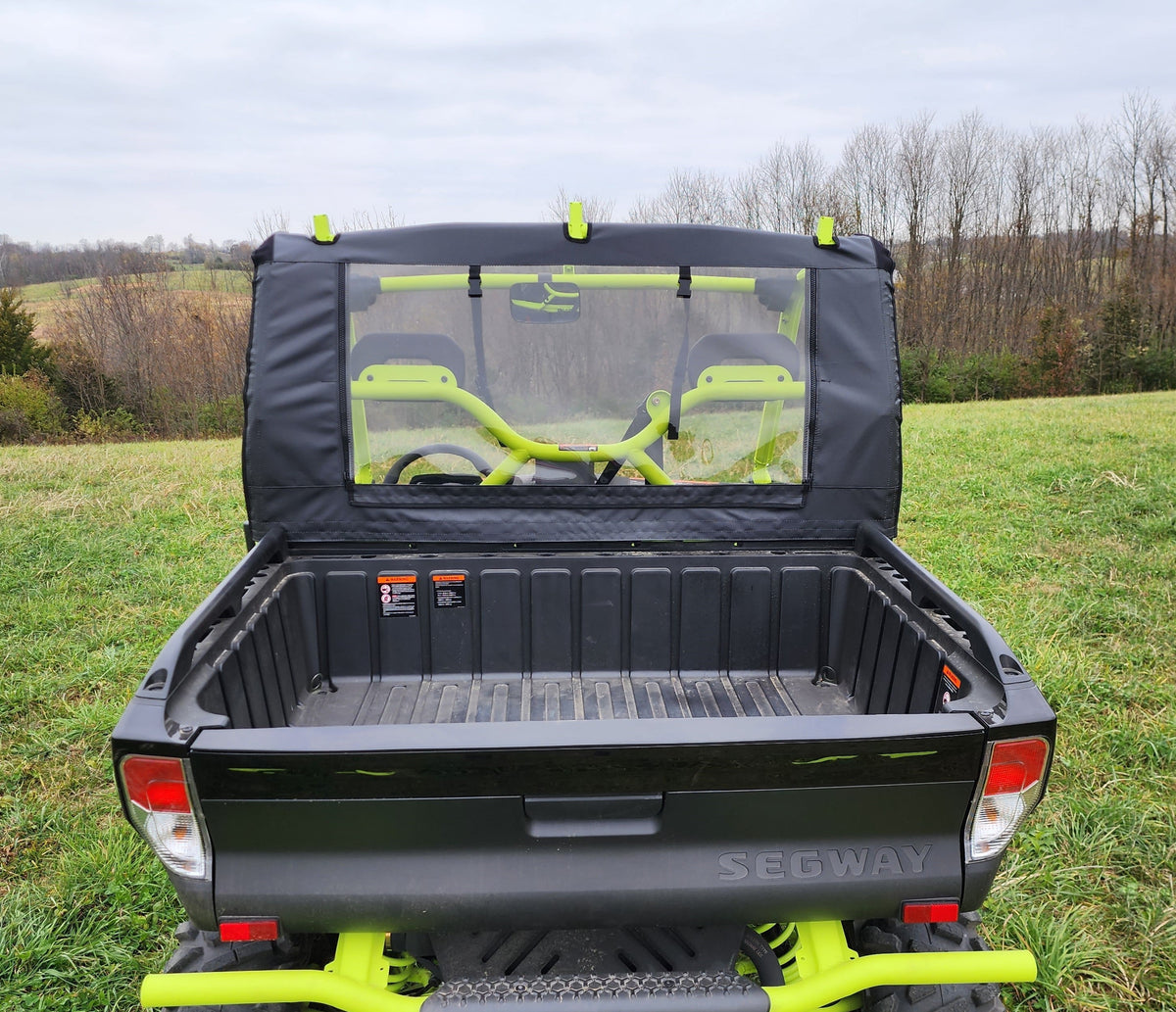 Utv Rear Windows Segway UT10 - Upper Door/Rear Window Combo – 3 Star UTV