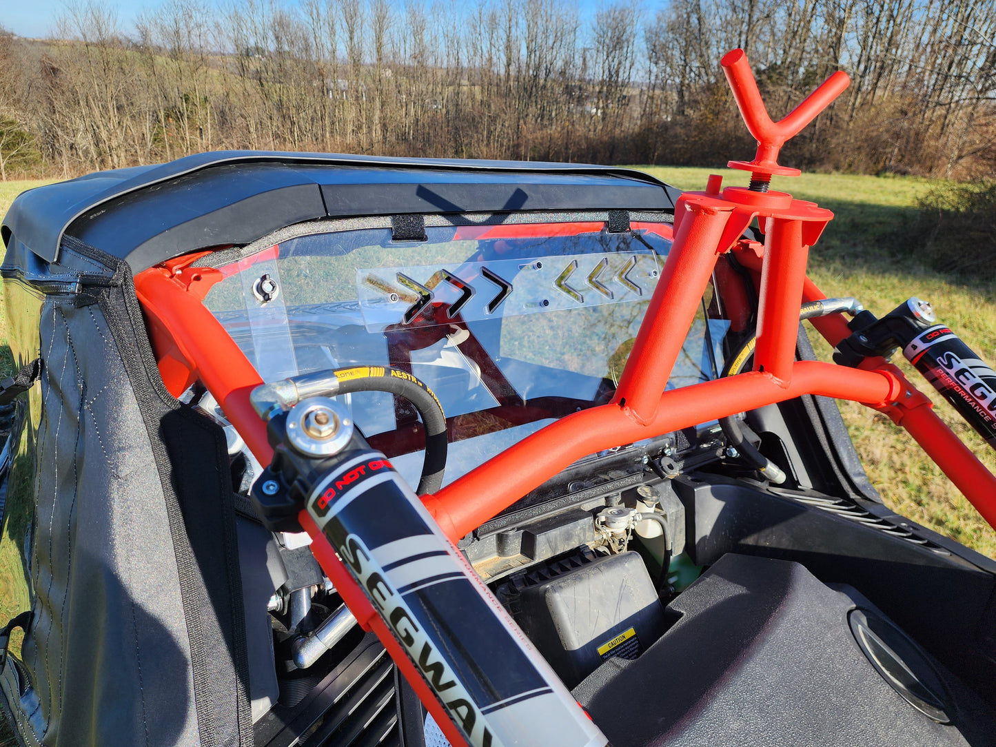 Segway Villain - 3-Piece Polycarbonate Rear Windshield